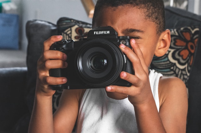 kids Photography With Camera